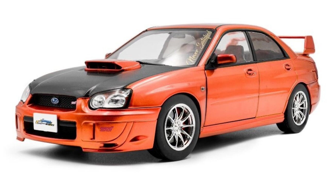 Subaru Subaru Impreza WRX STi 2003 - 1:18 - Solido Subaru Subaru Impreza WRX STi 2003 - 1:18 - Solido