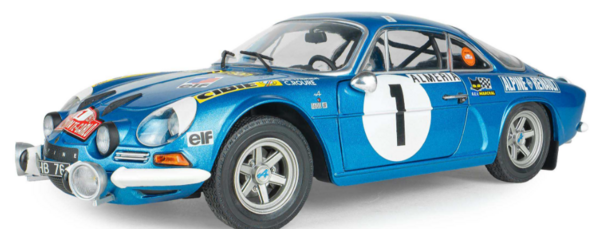 Alpine Alpine A110 #1 1600S Rally Monte Carlo 1972 - 1:18 - Solido