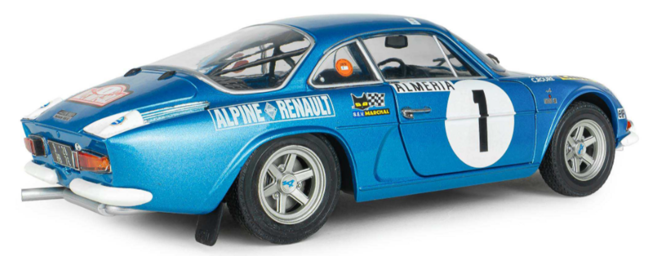 Alpine Alpine A110 #1 1600S Rally Monte Carlo 1972 - 1:18 - Solido