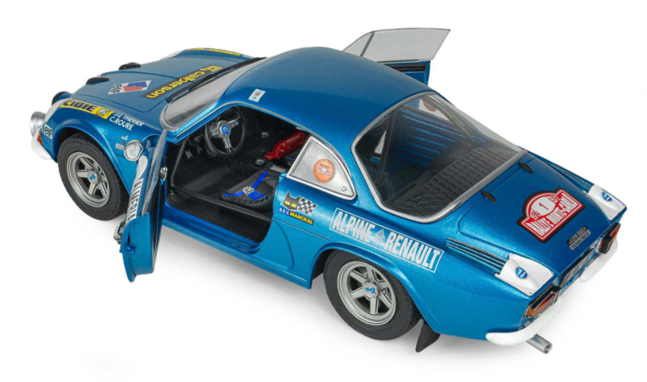 Alpine Alpine A110 #1 1600S Rally Monte Carlo 1972 - 1:18 - Solido