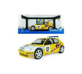 Peugeot Peugeot 306 Maxi #12 Rally du Condroz (Belgium) 1997 - 1:18 - Solido Peugeot Peugeot 306 Maxi #12 Rally du Condroz (Belgium) 1997 - 1:18 - Solido