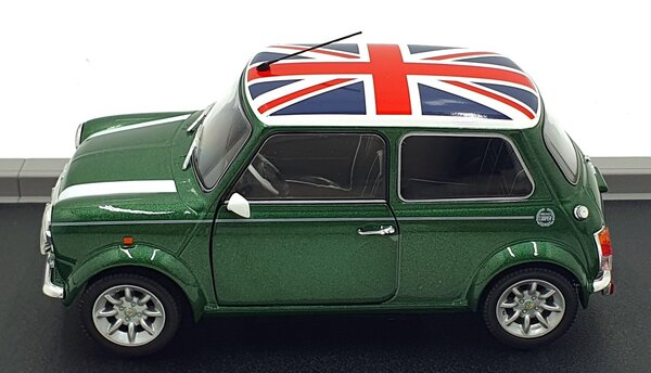 Mini Mini Cooper Sport 1997 + Flag - 1:18 - Solido Mini Mini Cooper Sport 1997 + Flag - 1:18 - Solido