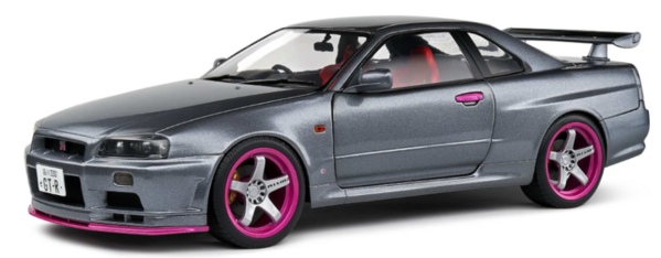 Nissan Nissan Skyline GT-R (BNR34) 1999 - 1:18 - Solido Nissan Nissan Skyline GT-R (BNR34) 1999 - 1:18 - Solido