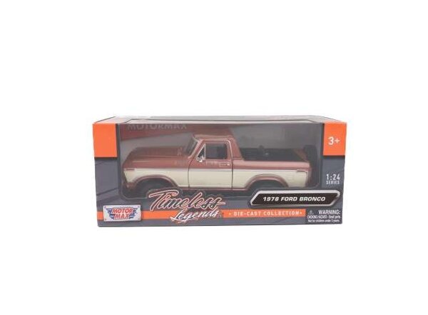 Ford Ford Bronco 1978 - 1:24 - Motor Max Ford Ford Bronco 1978 - 1:24 - Motor Max