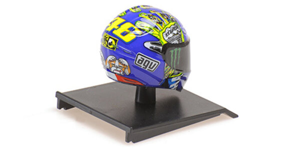 AGV Helm Valentino Rossi MotoGP Mugello 2009 - 1:10 - Minichamps AGV Helm Valentino Rossi MotoGP Mugello 2009 - 1:10 - Minichamps