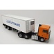 Volvo Volvo F12 Tractor 6x2 + Reefer Semi Trailer 2 Axle 'Deutrans' 1980  - 1:43 - Premium ClassiXXs