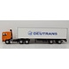 Volvo Volvo F12 Tractor 6x2 + Reefer Semi Trailer 2 Axle 'Deutrans' 1980  - 1:43 - Premium ClassiXXs