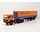 Mercedes-Benz NG 2232 Tractor 6x2 + Curtainside Trailer 'Deutrans' 1980  - 1:43 - Premium ClassiXXs