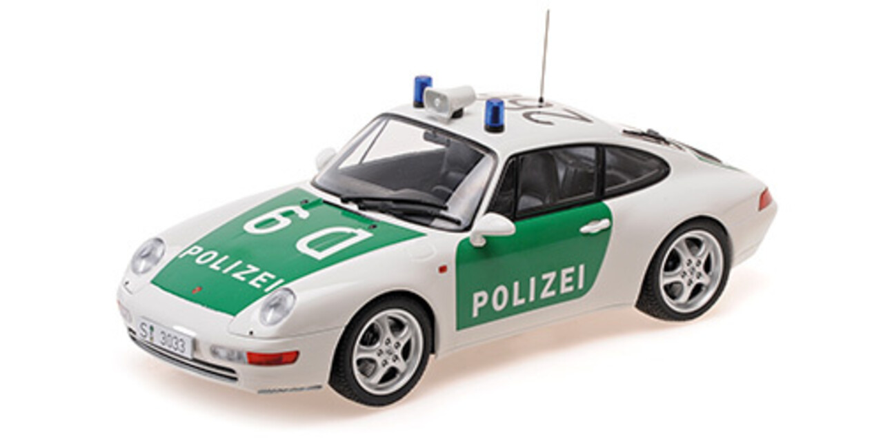 Porsche Porsche 911 Coupé (993) Polizei Stuttgart 1993 - 1:18 - Minichamps Porsche Porsche 911 Coupé (993) Polizei Stuttgart 1993 - 1:18 - Minichamps