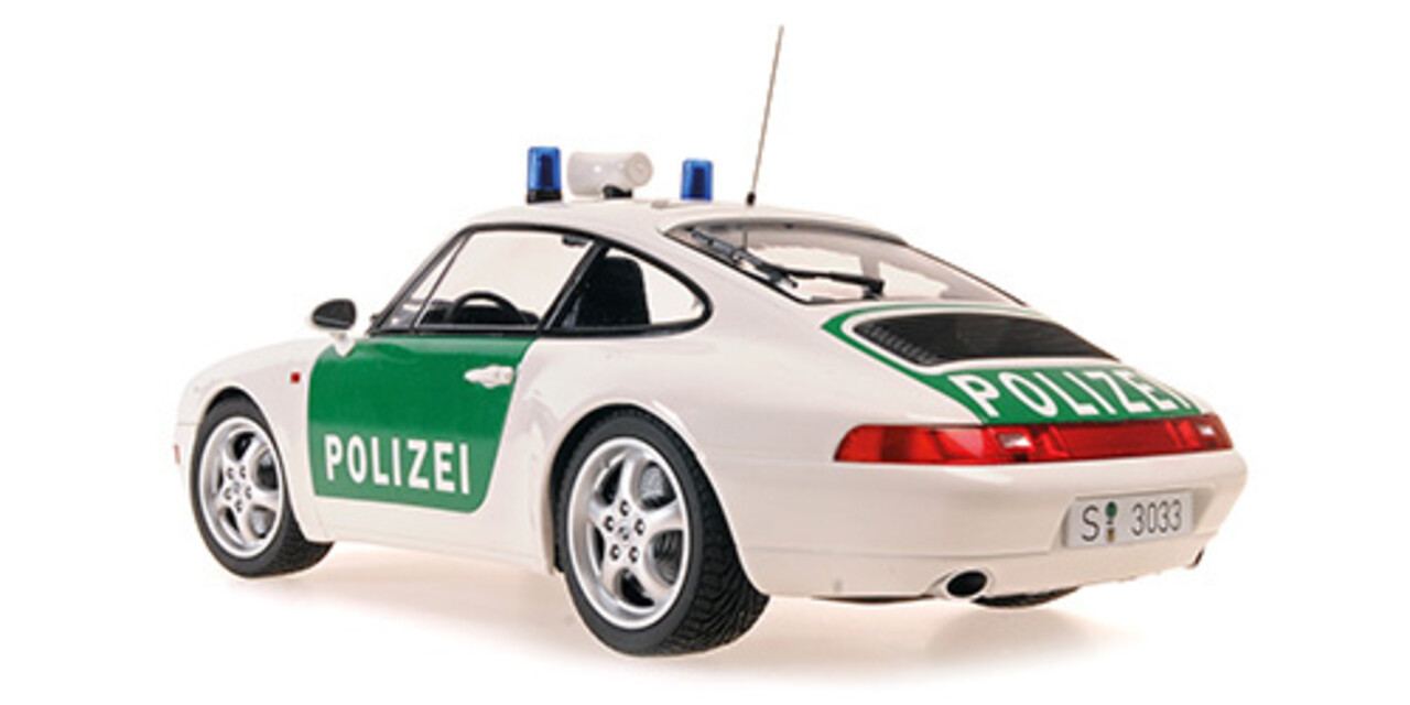 Porsche Porsche 911 Coupé (993) Polizei Stuttgart 1993 - 1:18 - Minichamps Porsche Porsche 911 Coupé (993) Polizei Stuttgart 1993 - 1:18 - Minichamps