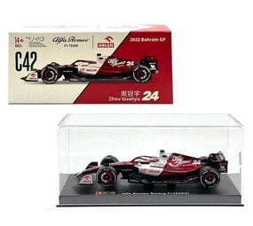 F1 Alfa Romeo Racing F1 #24 Bahrain GP 2022 - 1:43 - Bburago F1 Alfa Romeo Racing F1 #24 Bahrain GP 2022 - 1:43 - Bburago