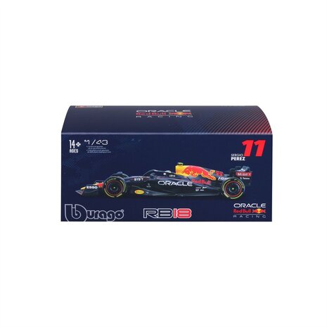 Formule 1 Oracle Red Bull Racing RB18 #11 2022 - 1:43 - Bburago Formule 1 Oracle Red Bull Racing RB18 #11 2022 - 1:43 - Bburago