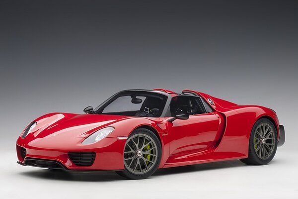 Porsche Porsche 918 Spyder Weissach Package 2013 - 1:12 - AUTOart Porsche Porsche 918 Spyder Weissach Package 2013 - 1:12 - AUTOart