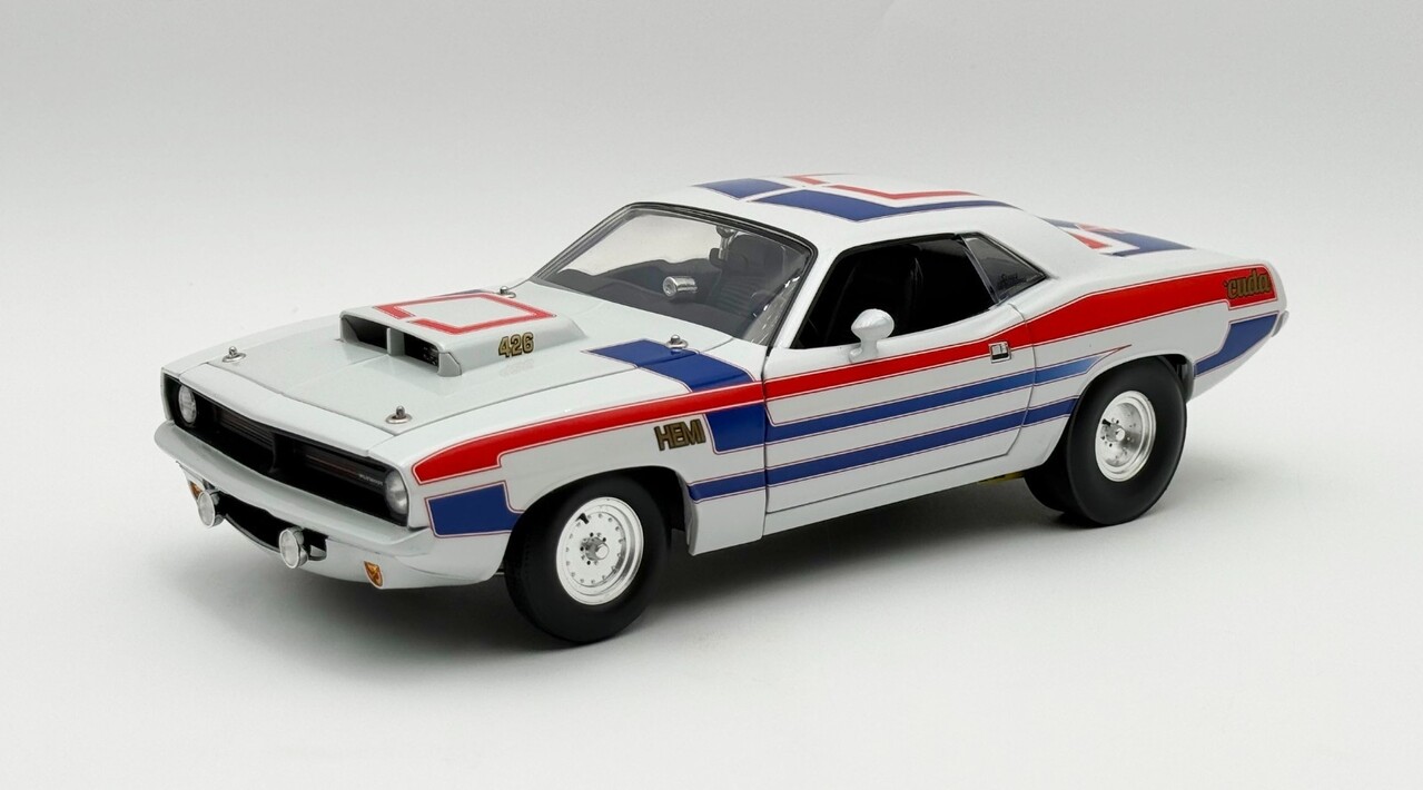Plymouth Plymouth Hemi Cuda 426 Coupe 'Street Machine' 1970 - 1:18 - ACME Plymouth Plymouth Hemi Cuda 426 Coupe 'Street Machine' 1970 - 1:18 - ACME