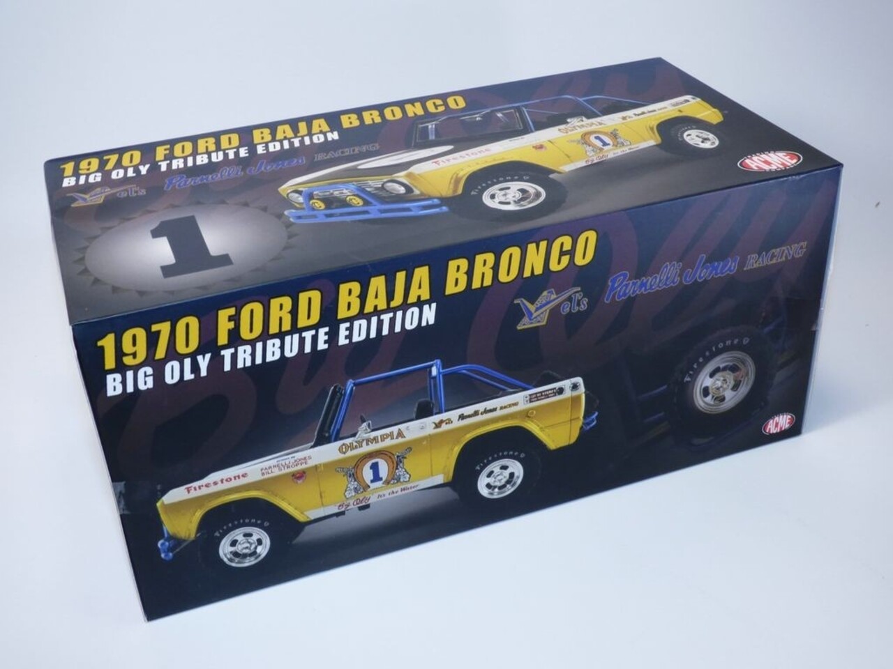 Ford Ford USA Bronco #1 'Big Oly Tribute' 1970  - 1:18 - Acme/Greenlight