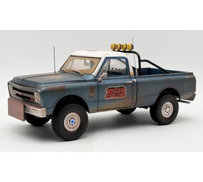 Chevrolet Chevrolet K10 'World of Outlaws' Push Pick-Up Truck 1967 (Racing Rusted) - 1:18 - ACME