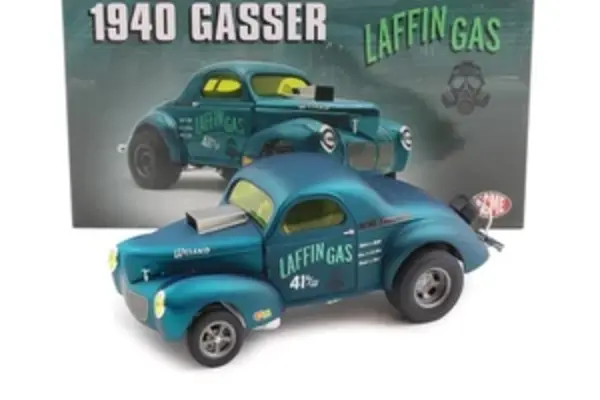 Willys Willys Gasser 'Laffin Gas' 1940 Vintage Drag Racing - 1:18 - ACME Willys Willys Gasser 'Laffin Gas' 1940 Vintage Drag Racing - 1:18 - ACME