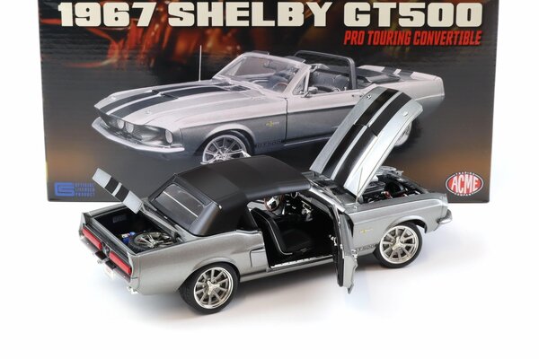 Ford Ford Mustang GT 500 Convertible G60 Pro Touring Tribute 1967 - 1:18 - Acme Ford Ford Mustang GT 500 Convertible G60 Pro Touring Tribute 1967 - 1:18 - Acme