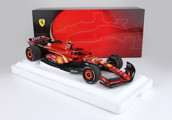 Formule 1 Ferrari  F1 SF-24 #55 Team Scuderia Ferrari  GP Italy 2024 C.Sainz  - 1:18 - BBR