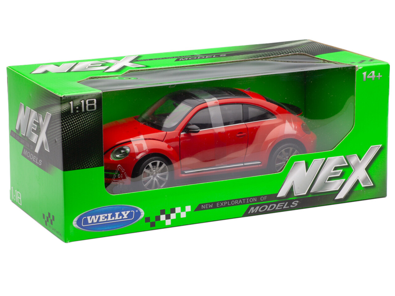 Volkswagen Volkswagen New Beetle 2012 - 1:18 - Welly