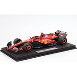 Formule 1 Ferrari F1 SF-24 #55 Team Scuderia Ferrari 2nd GP Austin USA 2024 C.Sainz + Showcase - 1:18 - BBR Formule 1 Ferrari F1 SF-24 #55 Team Scuderia Ferrari 2nd GP Austin USA 2024 C.Sainz + Showcase - 1:18 - BBR