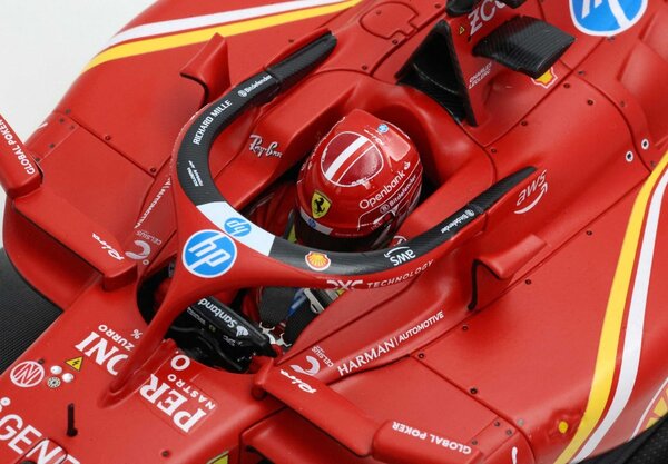 Formule 1 Ferrari F1 SF-24 #16 Team Scuderia Ferrari Winner GP Austin USA 2024 C.Leclerc - 1:18 - BBR Formule 1 Ferrari F1 SF-24 #16 Team Scuderia Ferrari Winner GP Austin USA 2024 C.Leclerc - 1:18 - BBR