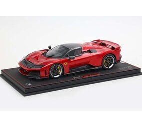 Ferrari Ferrari F80 2024 Silver Rims + Showcase - 1:18 - BBR Ferrari Ferrari F80 2024 Silver Rims + Showcase - 1:18 - BBR