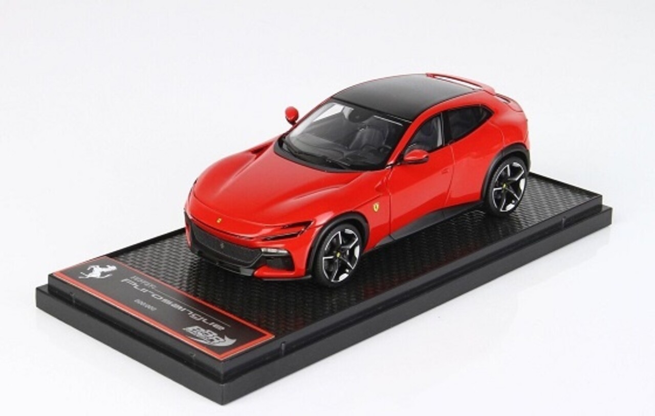 Ferrari Ferrari Purosangue SUV 2022 + Showcase - 1:18 - BBR Ferrari Ferrari Purosangue SUV 2022 + Showcase - 1:18 - BBR