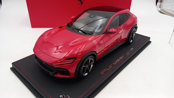 Ferrari Ferrari Purosangue SUV 2022 + Showcase - 1:18 - BBR Ferrari Ferrari Purosangue SUV 2022 + Showcase - 1:18 - BBR