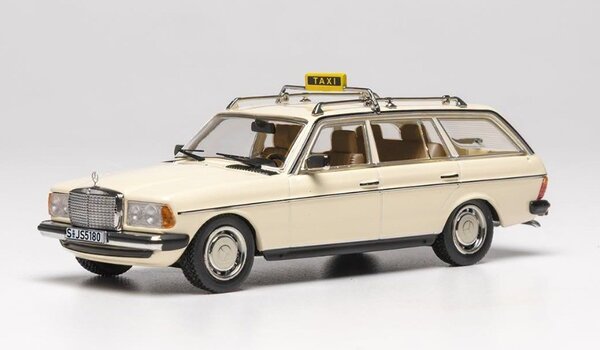Mercedes-Benz Mercedes-Benz 200T (S123) Taxi Germany 1982 - 1:43 - IXO Models Mercedes-Benz Mercedes-Benz 200T (S123) Taxi Germany 1982 - 1:43 - IXO Models