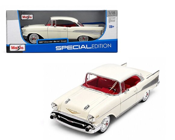 Chevrolet Chevrolet Bel Air Coupe 1957 - 1:18 - Maisto Chevrolet Chevrolet Bel Air Coupe 1957 - 1:18 - Maisto