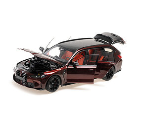 BMW BMW M3 Touring 2024 Red/Black Wheels/Tartufo Interior - 1:18 - Minichamps BMW BMW M3 Touring 2024 Red/Black Wheels/Tartufo Interior - 1:18 - Minichamps