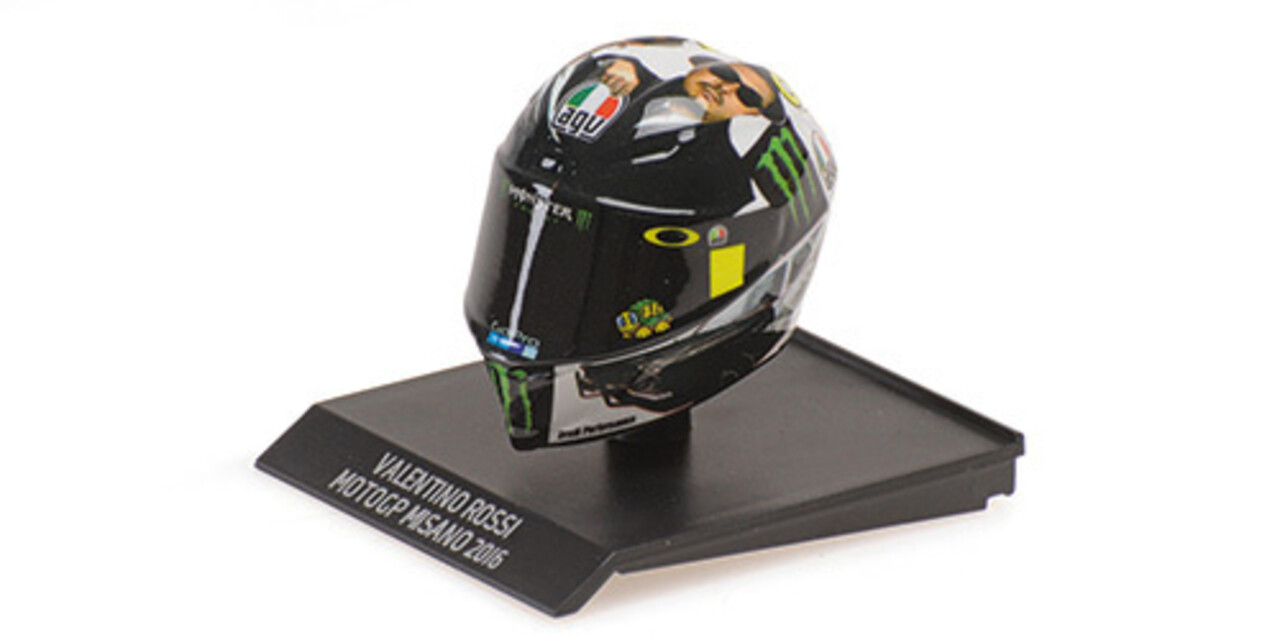 Helm Helm Valentino Rossi MotoGP Misano 2016 - 1:10 - Minichamps Helm Helm Valentino Rossi MotoGP Misano 2016 - 1:10 - Minichamps