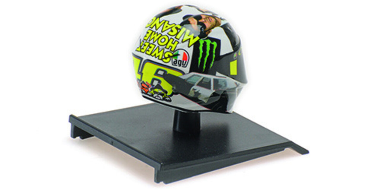 Helm Helm Valentino Rossi MotoGP Misano 2016 - 1:10 - Minichamps Helm Helm Valentino Rossi MotoGP Misano 2016 - 1:10 - Minichamps
