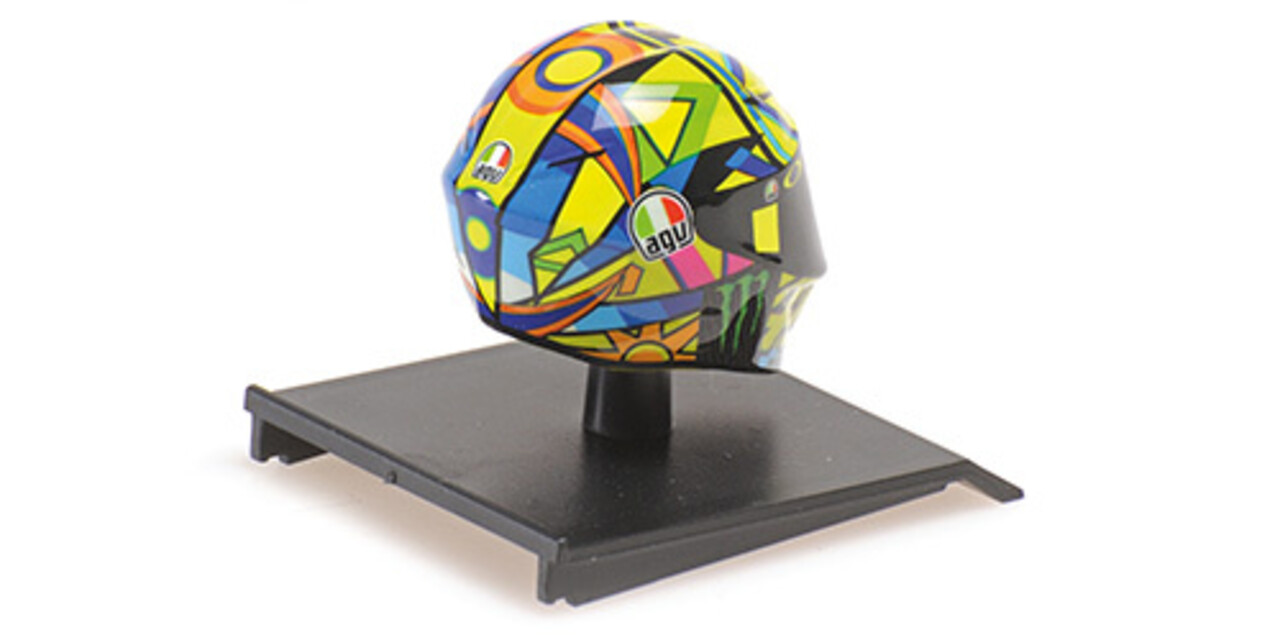 AGV Helm Valentino Rossi MotoGP 2017 - 1:10 - Minichamps AGV Helm Valentino Rossi MotoGP 2017 - 1:10 - Minichamps