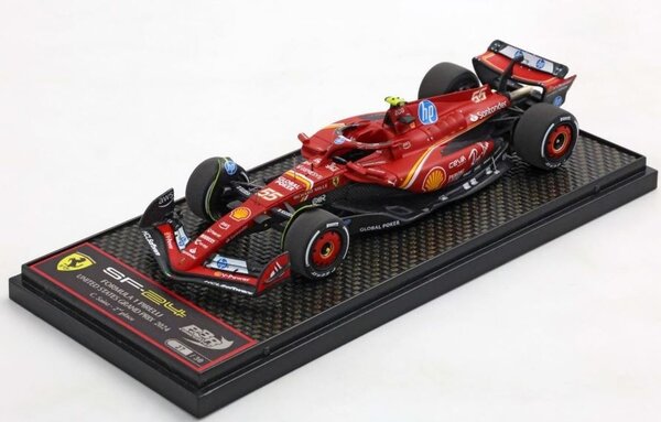 F1 Ferrari F1 SF-24 #55 Team Scuderia Ferrari 2nd GP Austin USA 2024 (C.Sainz) - 1:43 - BBR F1 Ferrari F1 SF-24 #55 Team Scuderia Ferrari 2nd GP Austin USA 2024 (C.Sainz) - 1:43 - BBR