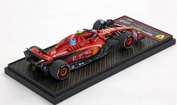 F1 Ferrari F1 SF-24 #55 Team Scuderia Ferrari 2nd GP Austin USA 2024 (C.Sainz) - 1:43 - BBR F1 Ferrari F1 SF-24 #55 Team Scuderia Ferrari 2nd GP Austin USA 2024 (C.Sainz) - 1:43 - BBR