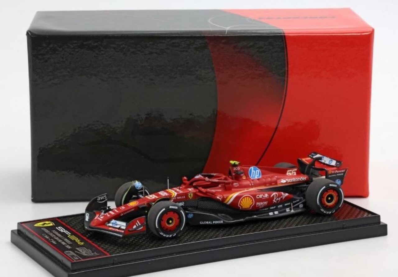 F1 Ferrari F1 SF-24 #55 Team Scuderia Ferrari 2nd GP Austin USA 2024 (C.Sainz) - 1:43 - BBR F1 Ferrari F1 SF-24 #55 Team Scuderia Ferrari 2nd GP Austin USA 2024 (C.Sainz) - 1:43 - BBR