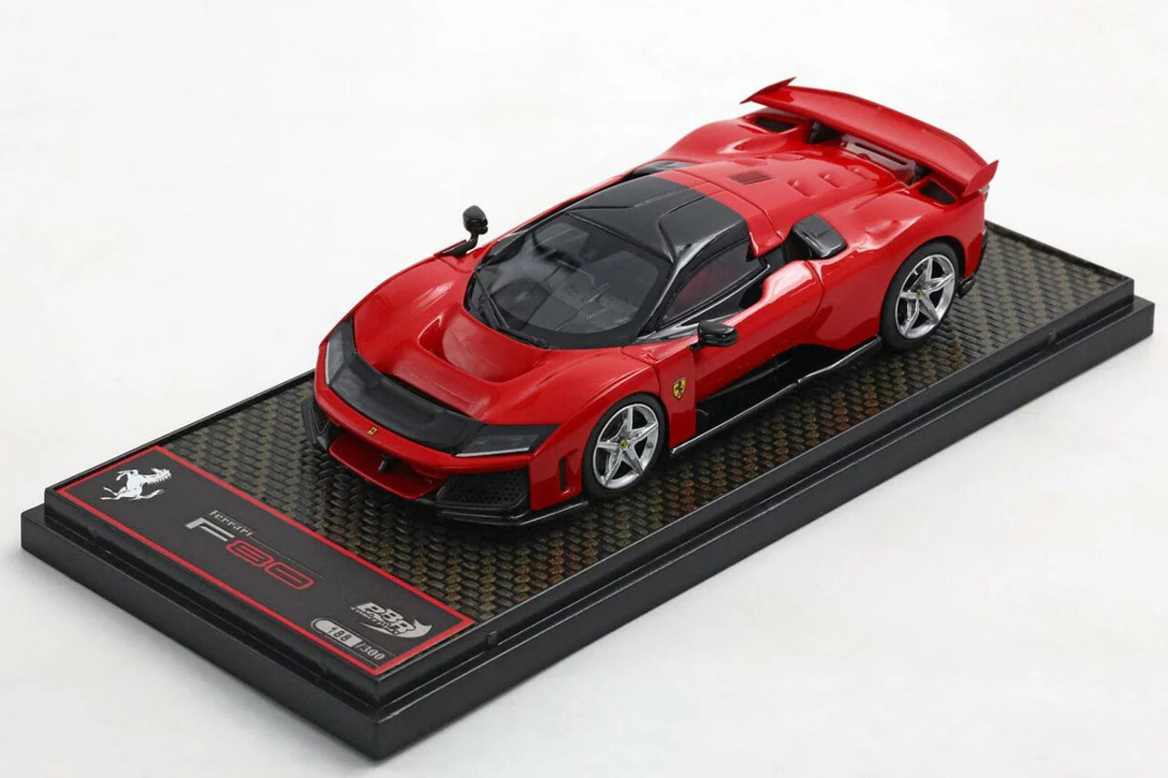 Ferrari Ferrari 80 + Silver Rims 2024 - 1:43 - BBR Ferrari Ferrari 80 + Silver Rims 2024 - 1:43 - BBR