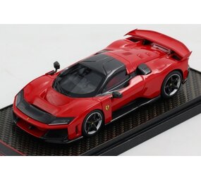Ferrari Ferrari 80 + Carbon Silver Rims 2024 - 1:43 - BBR Ferrari Ferrari 80 + Carbon Silver Rims 2024 - 1:43 - BBR