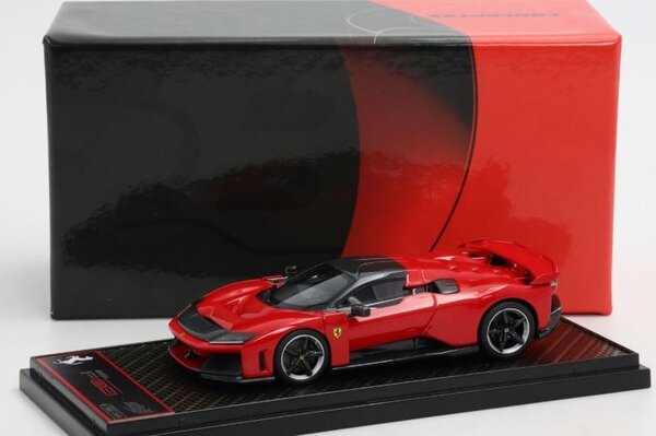 Ferrari Ferrari 80 + Carbon Silver Rims 2024 - 1:43 - BBR