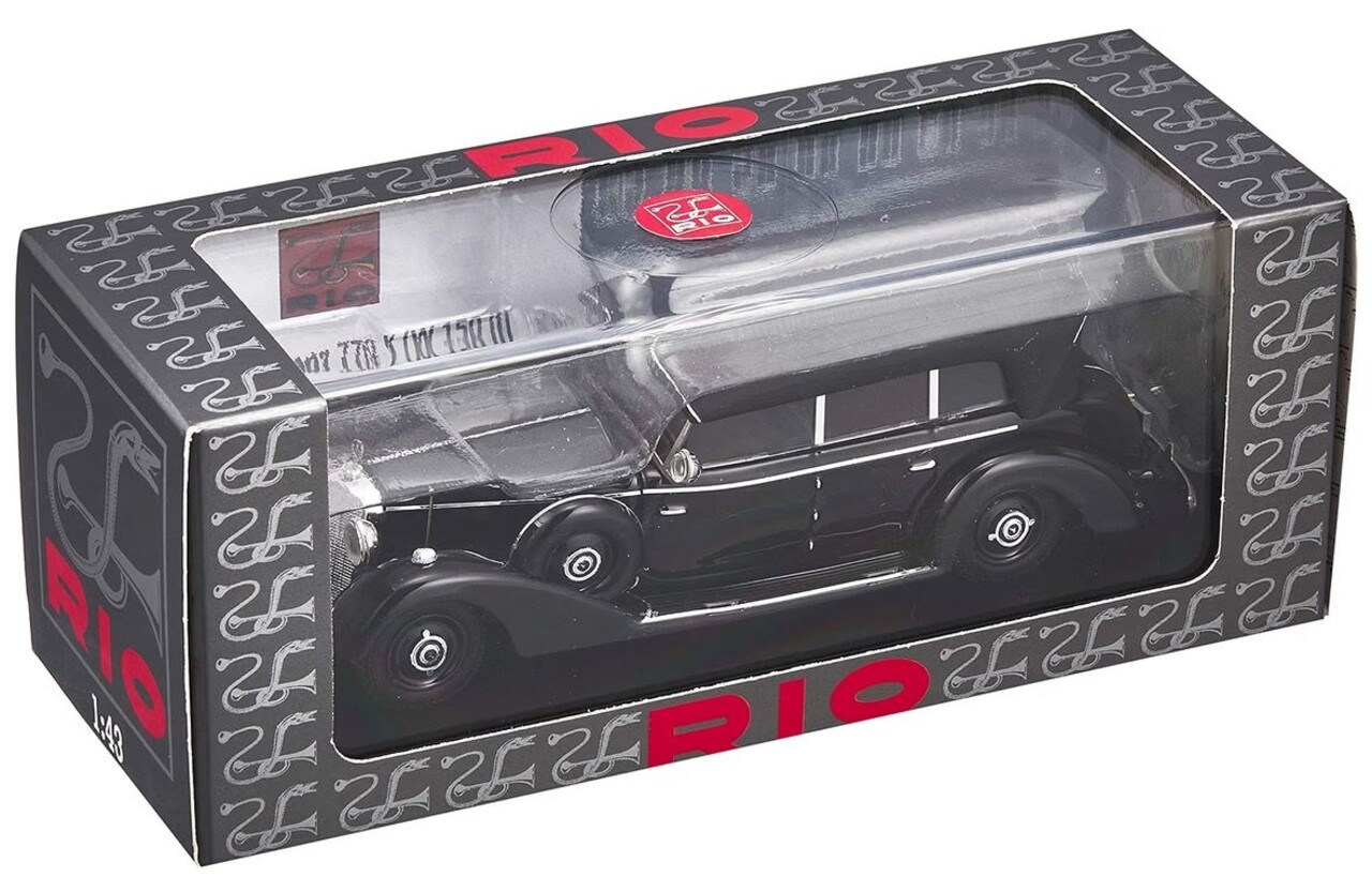Mercedes-Benz Mercedes-Benz 770K W150 Offener Tourenwagen 1941 (With Roof) - 1:43 - Rio Mercedes-Benz Mercedes-Benz 770K W150 Offener Tourenwagen 1941 (With Roof) - 1:43 - Rio