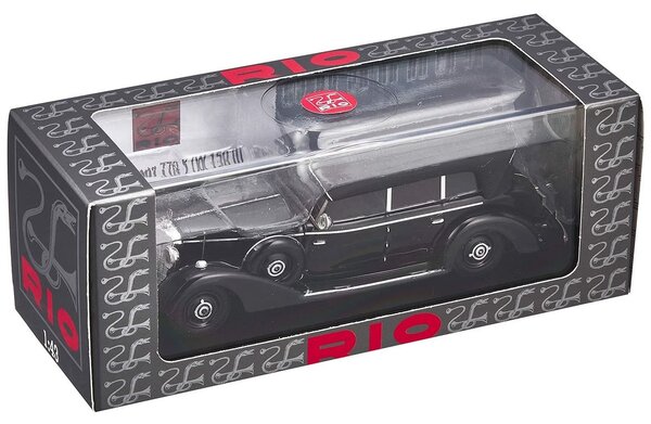Mercedes-Benz Mercedes-Benz 770K W150 Offener Tourenwagen 1941 (With Roof) - 1:43 - Rio Mercedes-Benz Mercedes-Benz 770K W150 Offener Tourenwagen 1941 (With Roof) - 1:43 - Rio