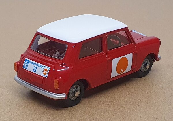 Austin Austin Seven (Mini Cooper S) #21 Rally RAC International 1966 - 1:43 - Corgi Austin Austin Seven (Mini Cooper S) #21 Rally RAC International 1966 - 1:43 - Corgi