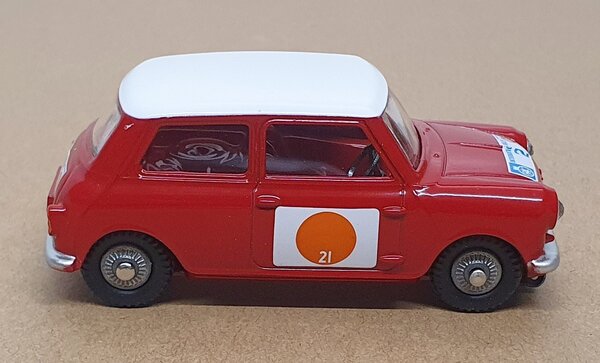 Austin Austin Seven (Mini Cooper S) #21 Rally RAC International 1966 - 1:43 - Corgi Austin Austin Seven (Mini Cooper S) #21 Rally RAC International 1966 - 1:43 - Corgi