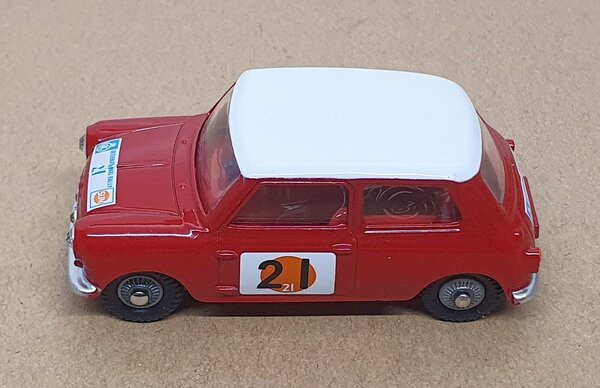 Austin Austin Seven (Mini Cooper S) #21 Rally RAC International 1966 - 1:43 - Corgi Austin Austin Seven (Mini Cooper S) #21 Rally RAC International 1966 - 1:43 - Corgi