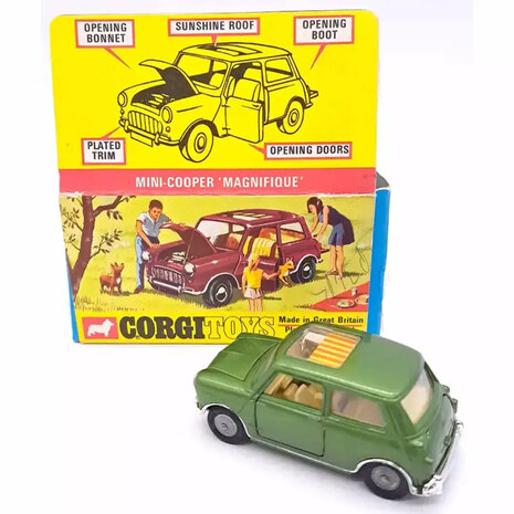 Morris Morris Mini Cooper Magnifique 1968 - 1:43 - Corgi