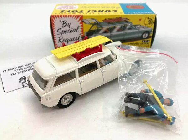 Citroën Citroen ID19 Station Wagon Safari Corgi Ski Club 1960 - 1:43 - Corgi