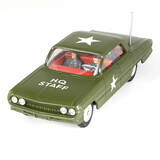 Oldsmobile Oldsmobile H.Q. Staff Military Car 1964 + 4 Figures - 1:43 - Corgi