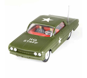 Oldsmobile Oldsmobile H.Q. Staff Military Car 1964 + 4 Figures - 1:43 - Corgi